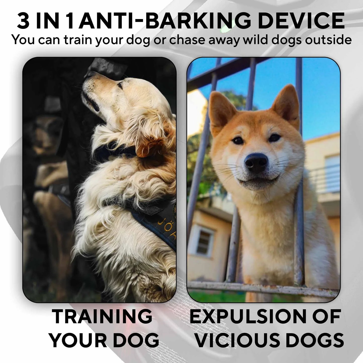 HushPup - Ultrasonic Handheld Anti Barking Device