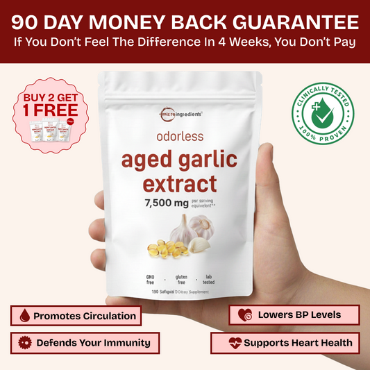 Odorless Garlic Soft Gels